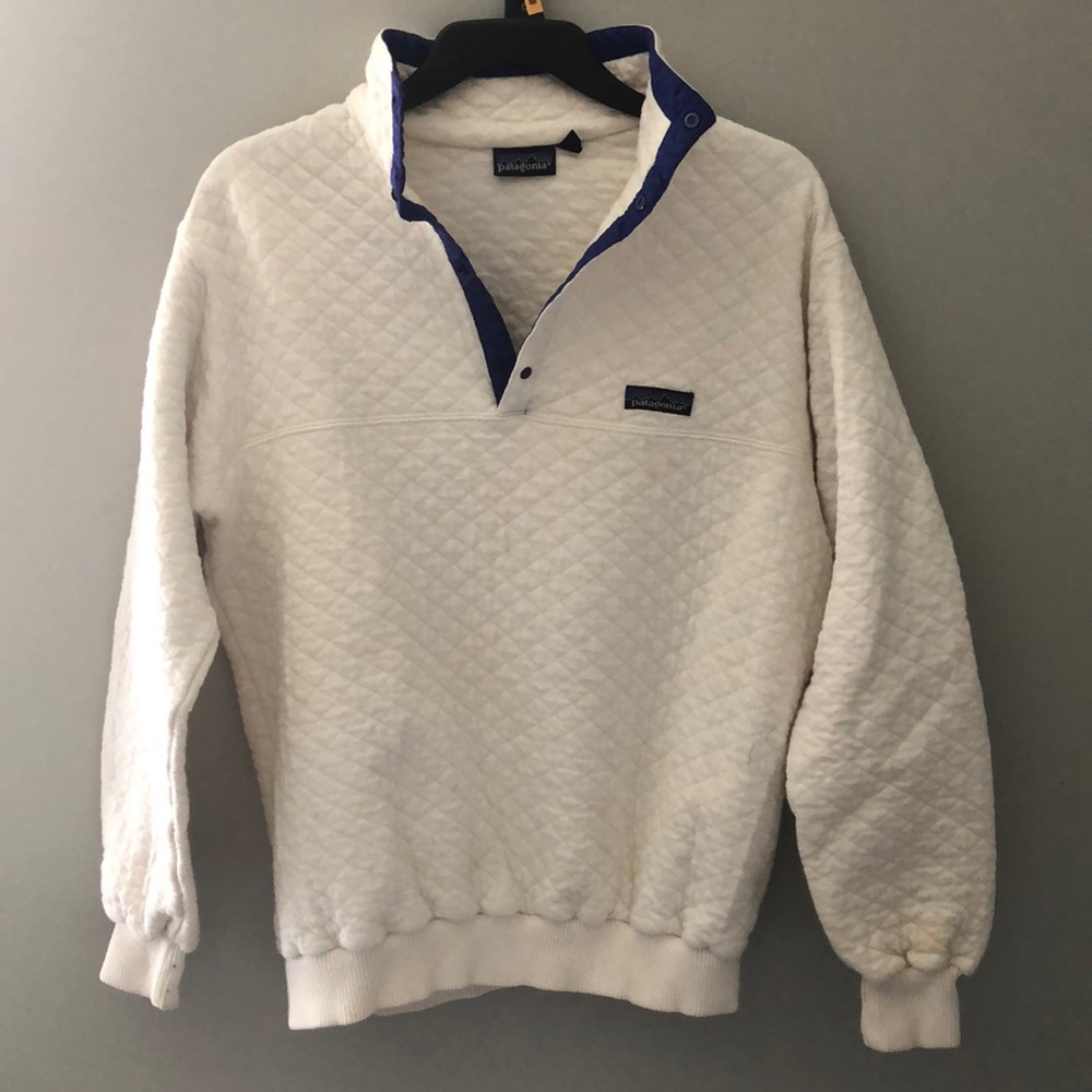 Vintage Patagonia Quilted Quarter Button Up